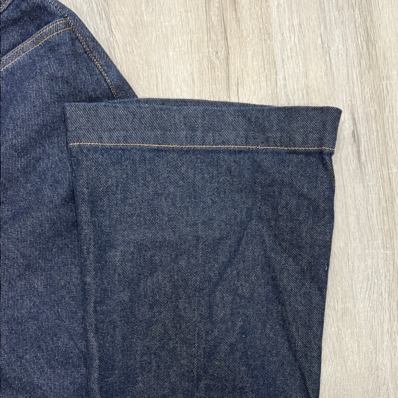 Talbots Dark Indigo Flare Jeans - Picture 5 of 6